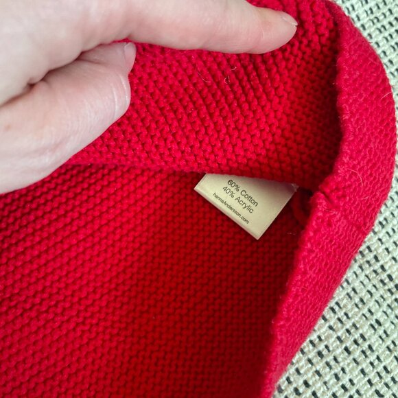 Hanna Andersson Red Pocket Sweater Dress - Picture 2 of 4
